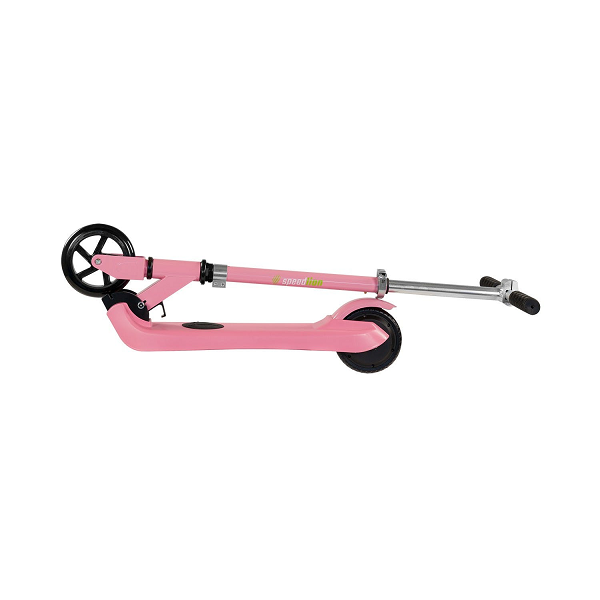 Trottinette électrique- pour enfants à partir de 6 ans cadeau 74 x 36 x 86  cm (L x l x H)- avec siège 120 W Rose